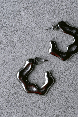 Evelinaa Earrings Silver