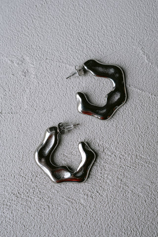Evelinaa Earrings Silver