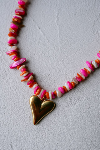 Rouge Amour Necklace Red