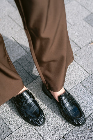 Jeffry Loafers Black