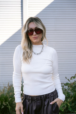 Cherry Leather Trousers