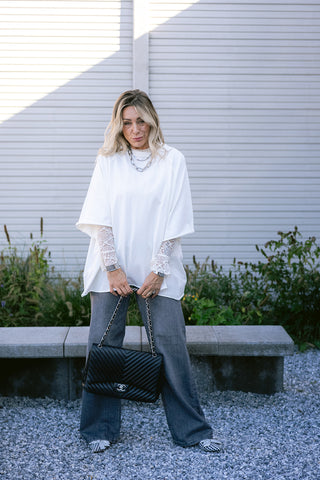Ballie Oversized T-shirt White