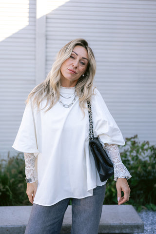 Ballie Oversized T-shirt White