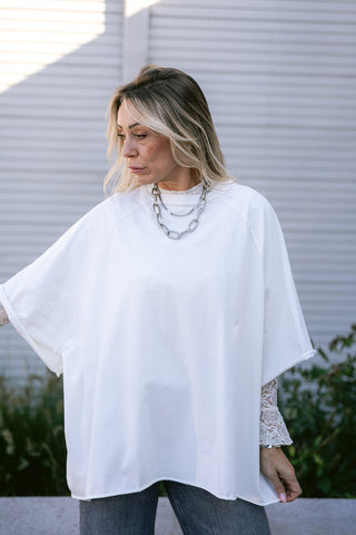 Ballie Oversized T-shirt White