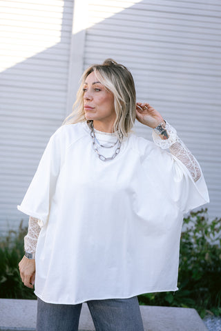Ballie Oversized T-shirt White