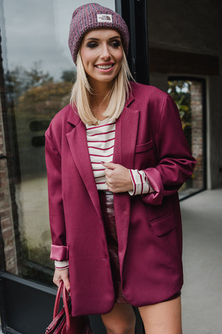 Agnes Skirt Burgundy