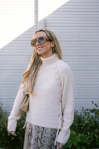 Aimy Knit Sweater Cream