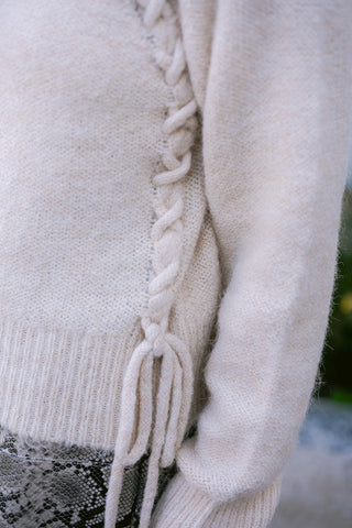 Aimy Knit Sweater Cream