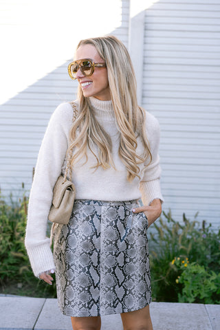 Aimy Knit Sweater Cream
