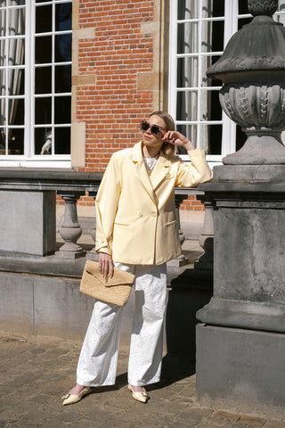 Ajour Trousers White