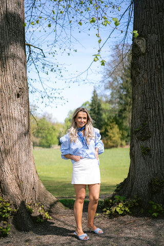 Alba Blouse Light Blue