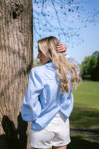 Alba Blouse Light Blue