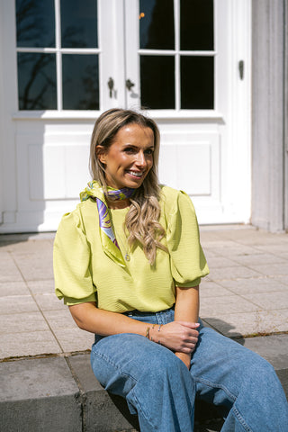 Alecia Top Green