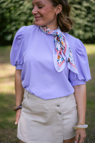 Alecia Top Lilac