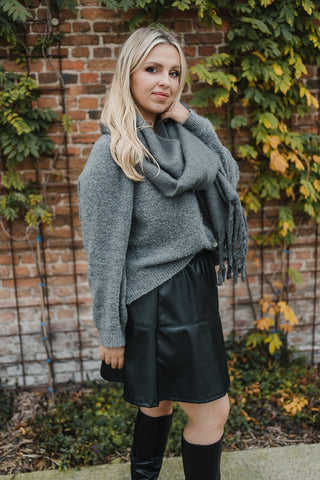 Alessia Cardigan Grey