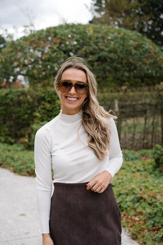 Alexina Top White