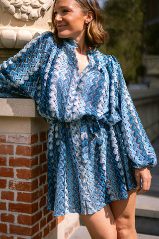 Alise Dress Blue