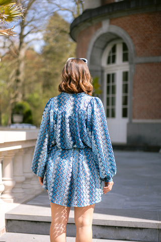Alise Dress Blue