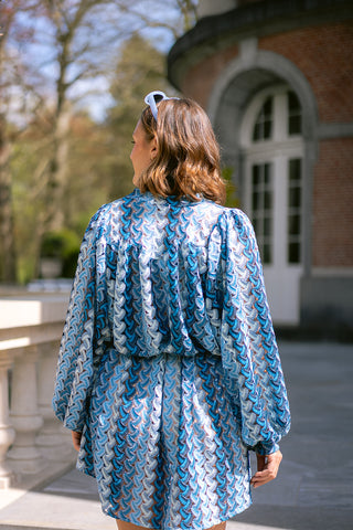 Alise Dress Blue