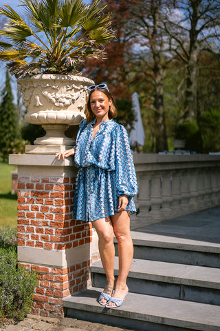 Alise Dress Blue