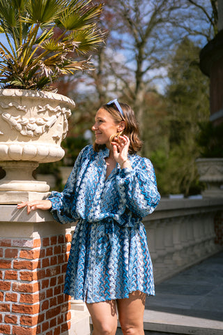 Alise Dress Blue
