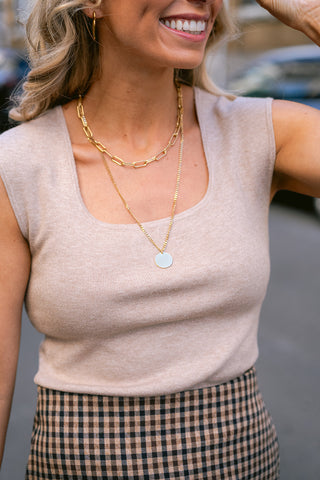 Jean Neckless Gold