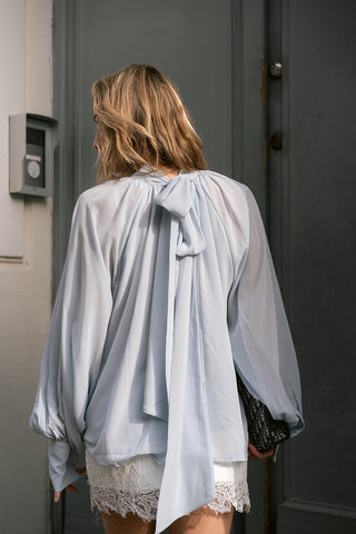 Ambre Blouse Baby Blue