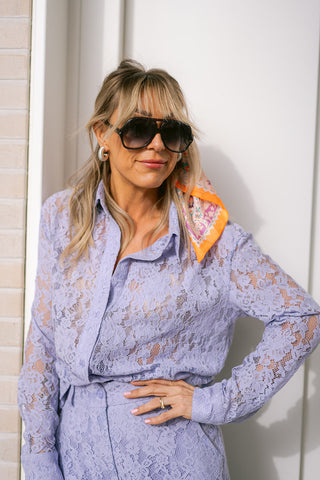 Amolina Shirt Purple