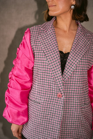 Amy-lee Bomber Blazer Pink