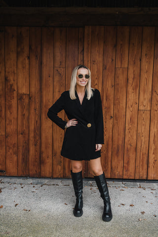 Anaelle Playsuit Black