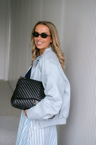 Anan Bomber Light Blue