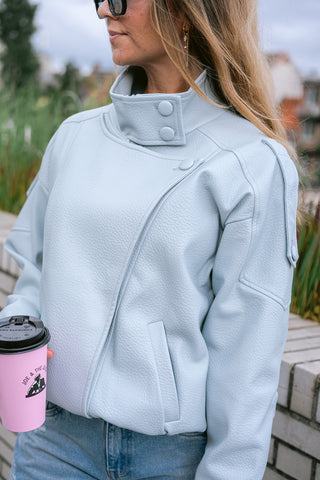 Anan Bomber Light Blue