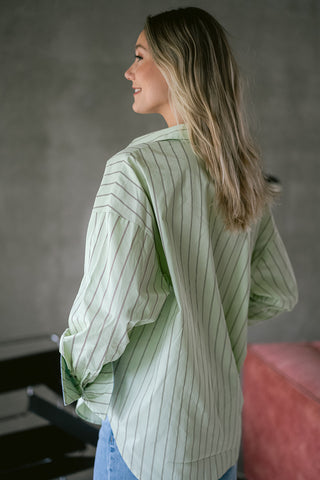 Angelina Blouse Green