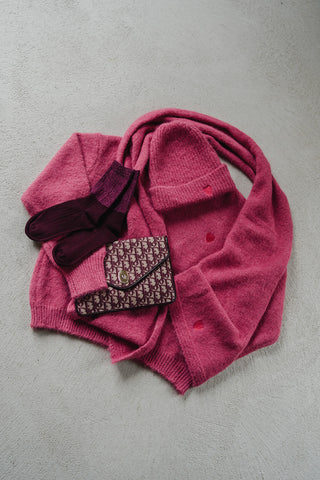 Antoine Knit Set Pink