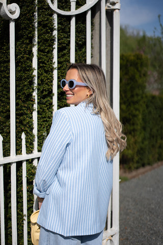 Antonella Blazer Light Blue