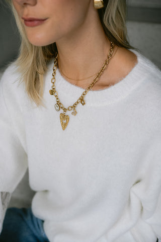 Livio Necklace Gold