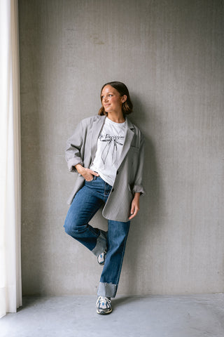 Arle Oversized Blazer Grey