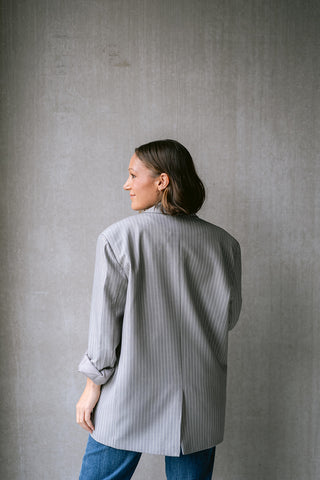 Arle Oversized Blazer Grey