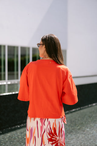 Astrae Oversized T-shirt Red