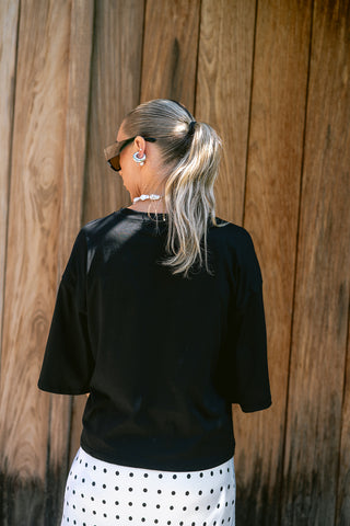 Astrae Oversized T-shirt Black
