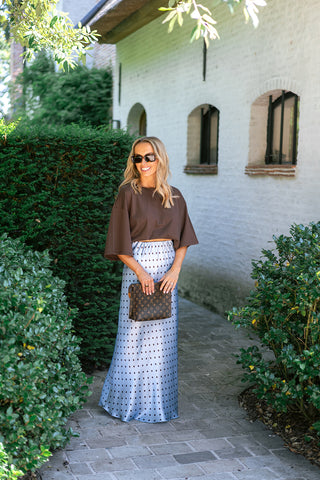 Astrae Oversized T-shirt Brown