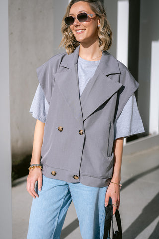 Astrae Oversized T-shirt Grey