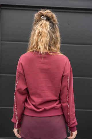 Jessie Sweater Burgundy