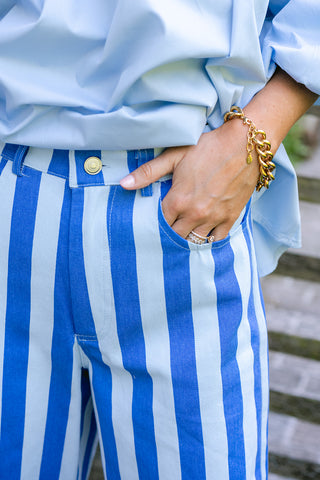 Avelys Trousers Blue
