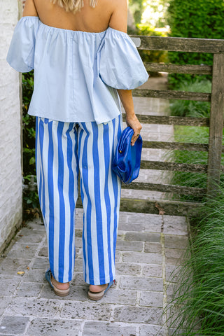 Avelys Trousers Blue