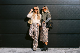 Azoryn Snake Skirt Brown