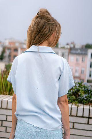 Babetje Blouse Light Blue