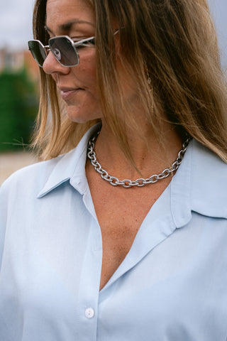 Zafira Necklace Silver