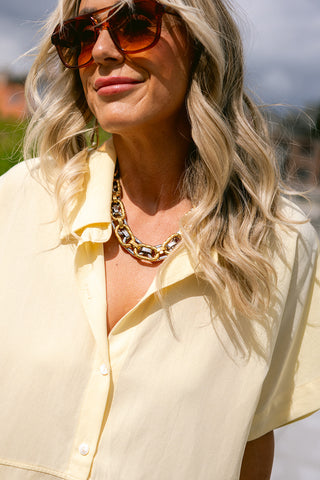 Babetje Blouse Yellow