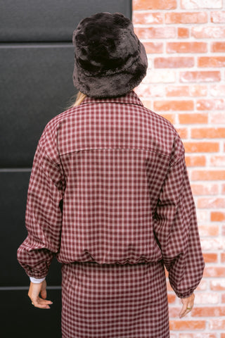 Baku Faux Fur Hat Brown